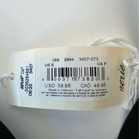 NWT Aerie SMOOTHEZ Mesh Triangle Bralette - Picture 2 of 5